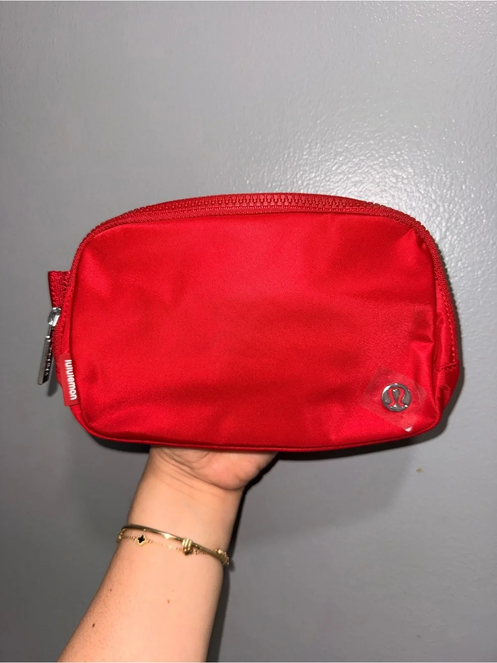 lululemon athletica Red Zip Belt Bag 1L